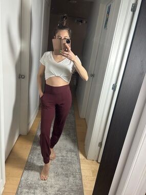 Lululemon Burgundy Pants